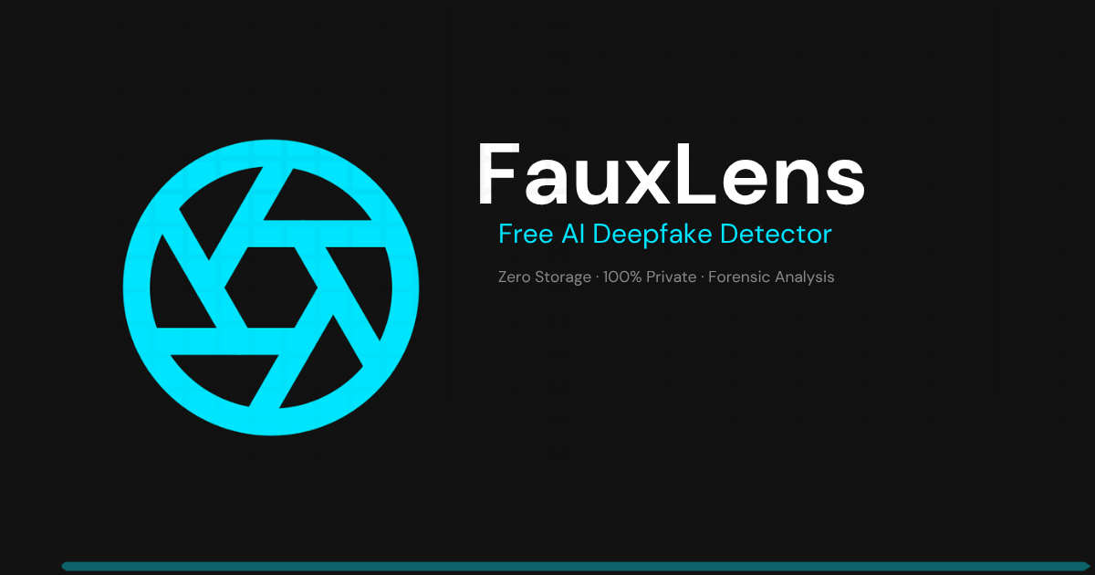 Free Deepfake Detector - AI Image & Video Scanner | FauxLens
